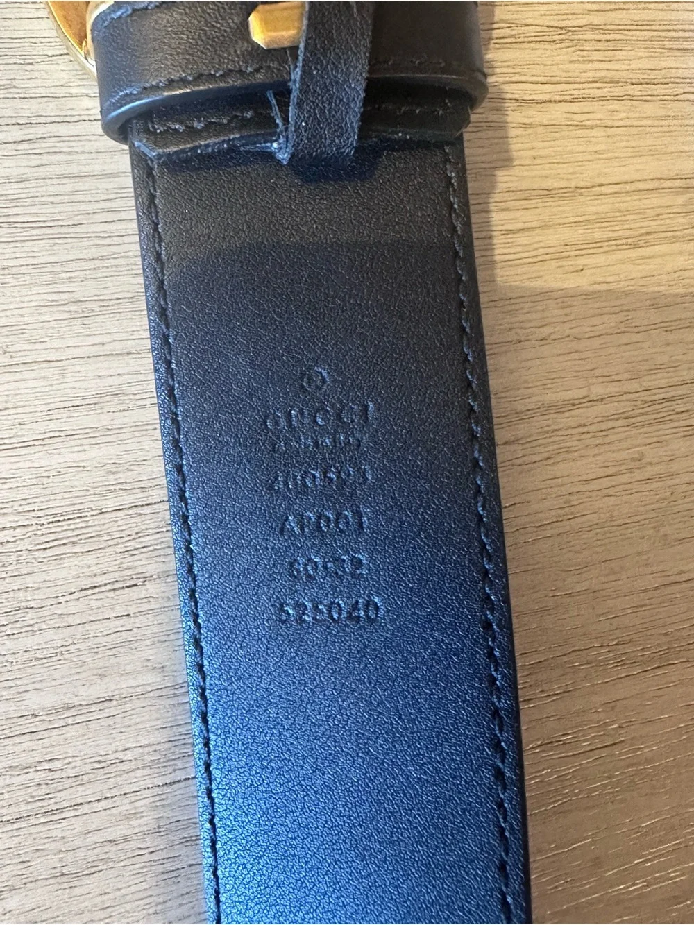 Gucci GG Marmont Wide Belt Size 80